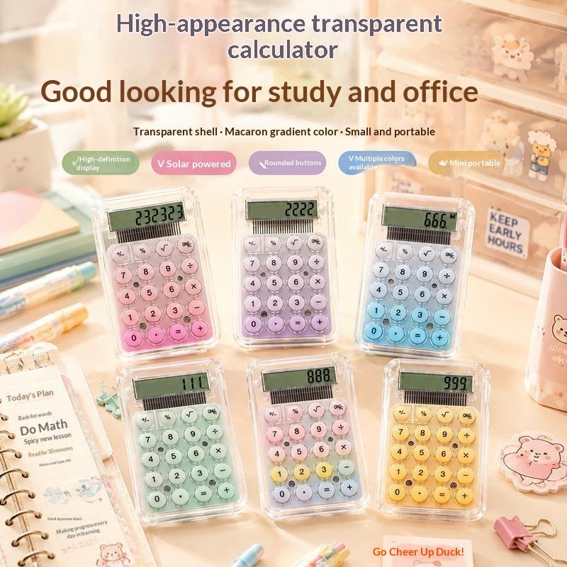 Scientific Calculator For Secondary School - Calculadora Portátil Mini, Linda y Silenciosa,