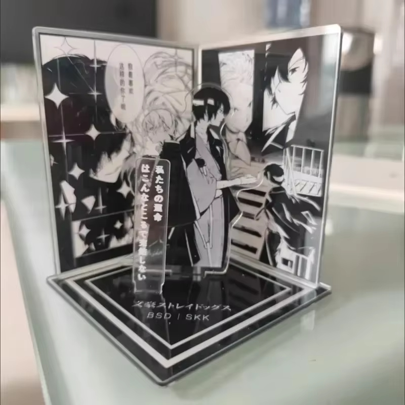 Soporte acrílico con escena de - Desk Accessories reseña y precio
