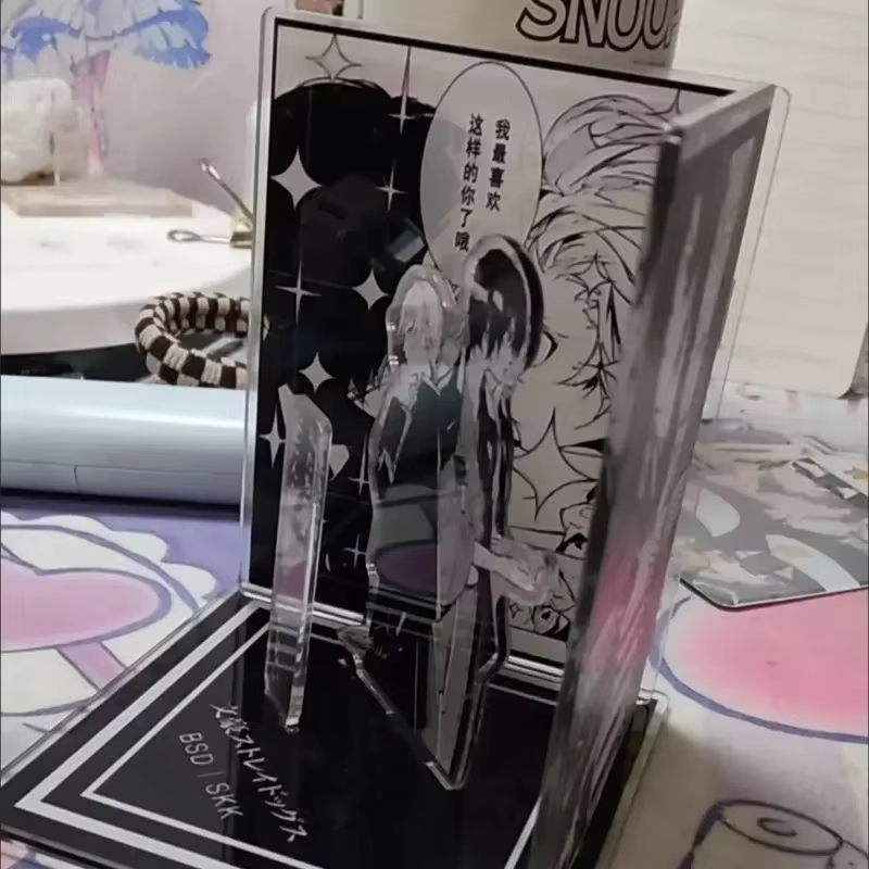 Soporte acrílico con escena de - Desk Accessories reseña y precio